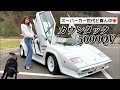 【カウンタック 5000QV】スーパーカー界のレジェンド!購入のきかっけは10数年前のある出来事からはじまった...