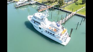 FOR SALE:  80' Northern Marine 2017 'iiWii' walkthrough with the Seller.