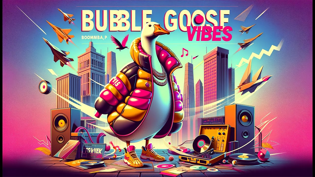 Bubble Goose Beats: '90s Hip-Hop Fashion & Modern Trap Fusion