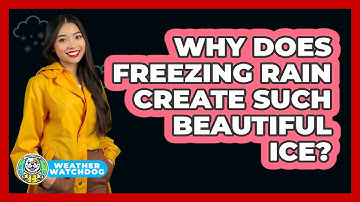 Why Does Freezing Rain Create Such Beautiful Ice? - Weather Watchdog
