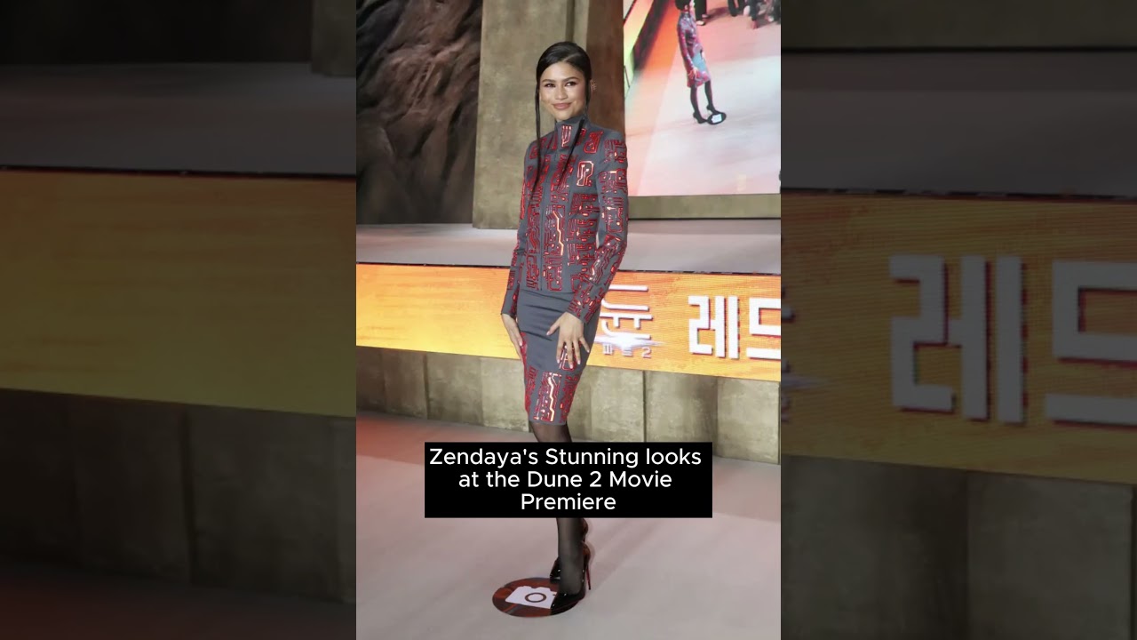Zendaya's Jaw Dropping Outfits to the Premiere of Dune 2