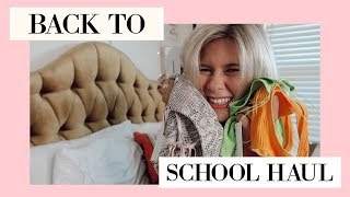back to school haul | clothing + apartment decor
