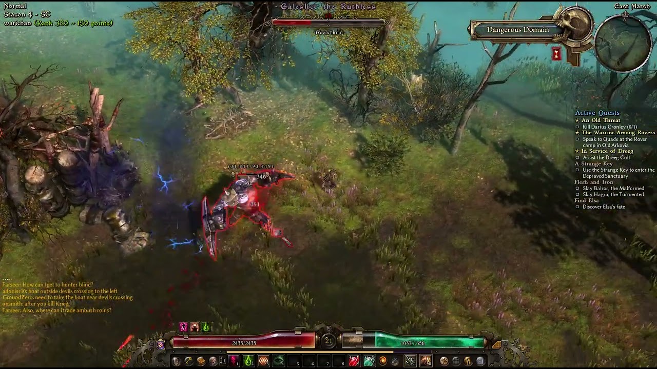 Grim Dawn Community League S4 - Galeslice the Ruthless Challenge