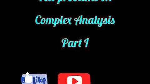 🎯🎯Problems on Complex Analysis Part I|Concepts videos in playlist MASTERING MMP|Comment your Answers