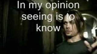 Alter bridge - broken wings + lyrics