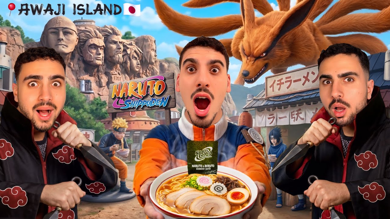 טסנו לפארק נרוטו ביפן! - יפן חלק 6 🇯🇵