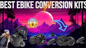 ✅ TOP 3 Best eBike Conversion Kits 2026 🚴 Mid‑Drive, Front/Rear‑Hub | Budget DIY Electric Bike Kit 😱