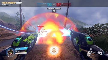 Amazing double kill with tracer pulse bomb