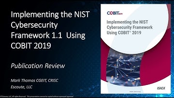 Review of the Implementing the NIST CSF and COBIT 2019 Guidance