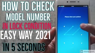 How To Find Oppo Model Number After Lock Screen | How To Check Model Number In Lock Condition