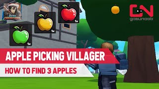 How to Find Apples in Anime Champions Simulator - Apple Picking Villager Quest screenshot 5