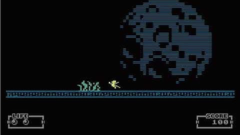 I RAN xl/xe for atari 8bit computers (wip) Test Gameplay