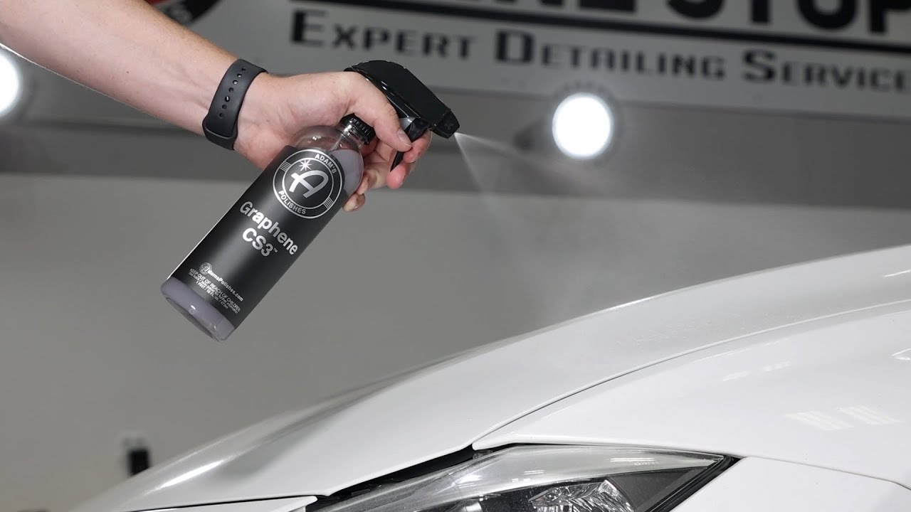 Adam's Polishes CS3 - Ceramic InfusedÂ Active Three-In-One Waterless Wash  Detailer 