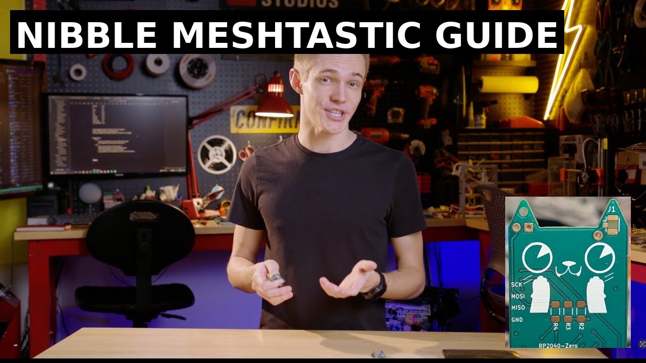 Nibble Meshtastic Quickstart Guide  - DIY LoRa Node For Everyone!