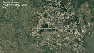 Famous Houston Metro, Texas - Earth Timelapse Wealth