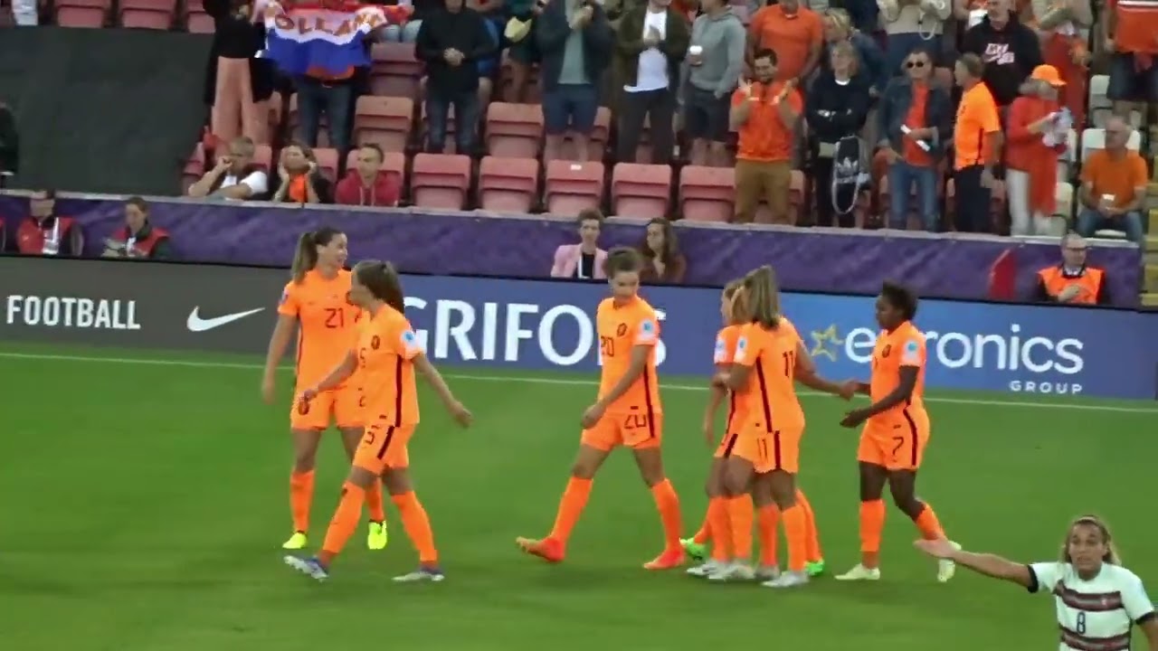 Euro 2022: Daniëlle van de Donk's Winning Goal for the Netherlands vs Portugal