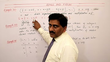 95. Ring and Field | Exercise 2.3 | Chapter 2 | Mathematical Methods by SM Yousaf