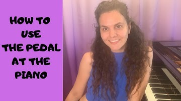 USE THE PEDAL EFFECTIVELY TO IMPROVE YOUR PIANO SOUND // How To Use The Pedal Correctly - Tutorial