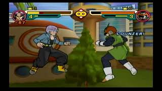 Dragon Ball Z Budokai 2 Original PS2 Version Trunks Vs Great Saiyaman