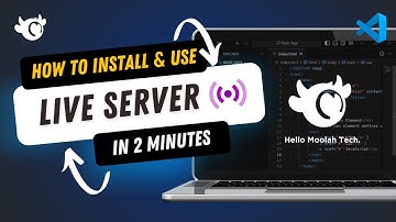 How to Install & Use Live Server in Visual Studio Code in 2 minutes.