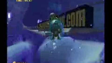 Super Monkey Ball 2 - U.R.L. (A-15) - On top of the URL