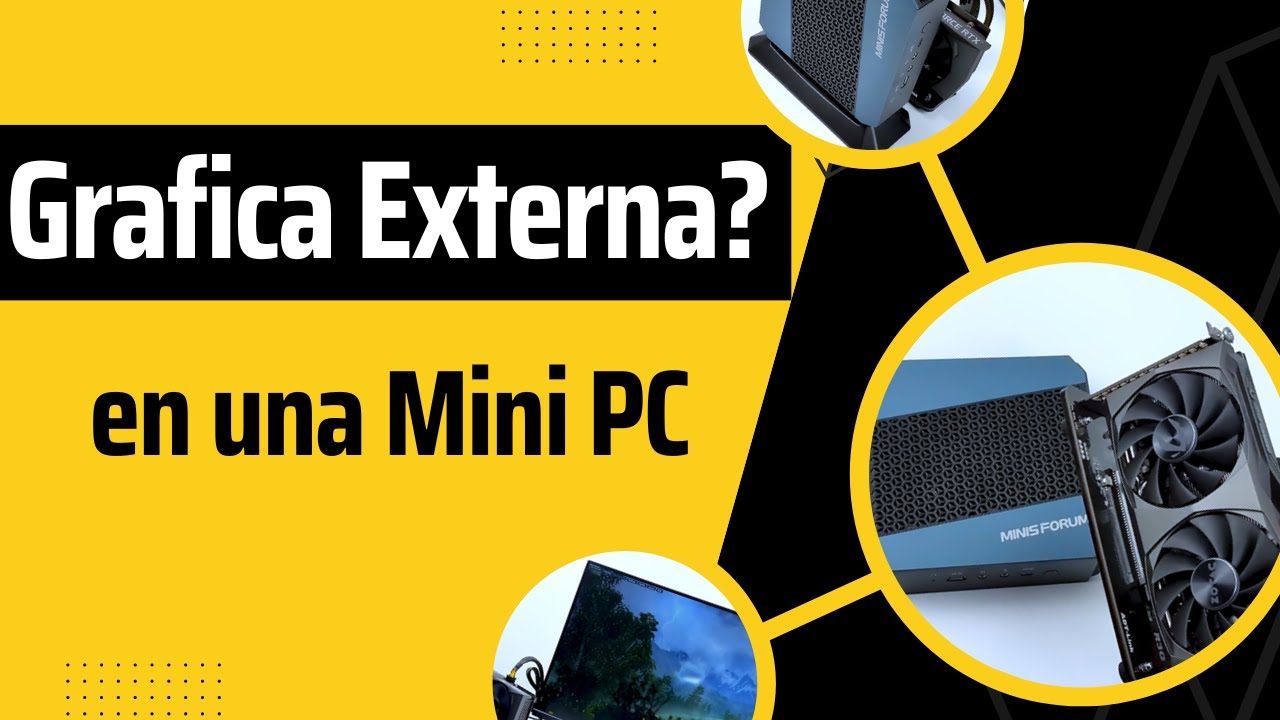 Como Instalar una Tarjeta de video externa en un mini PC o laptop