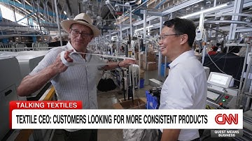 Richard Quest Explores a Textile Factory in Mauritius