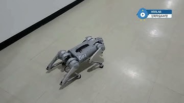Locomotion Control Test For Quadruped Robot Based on Deep Reinforcement Learning