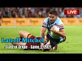 LATRELL MITCHEL scores an intercept try to open scoring, State of Origin (Game 2, Suncorp Stadium)