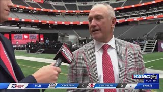 KAMC Red Raider Nation catches up with coach McGuire at Big 12 Media Days