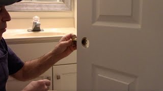 How To Install A Door Lock by Get It Done Home Repair 167 views 1 month ago 8 minutes, 36 seconds