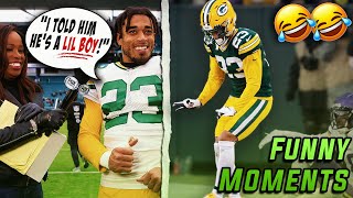 Jaire Alexander Funny Moments 😂😂 (Trash Talk & Post-Game Interviews)