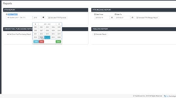 IFTA reports from Computer