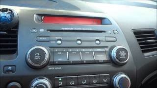 How To Change The Welcome Message On An 06-10 Honda Civic (8th Gen)