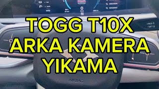 TOGG ARKA KAMERA YIKAMA
