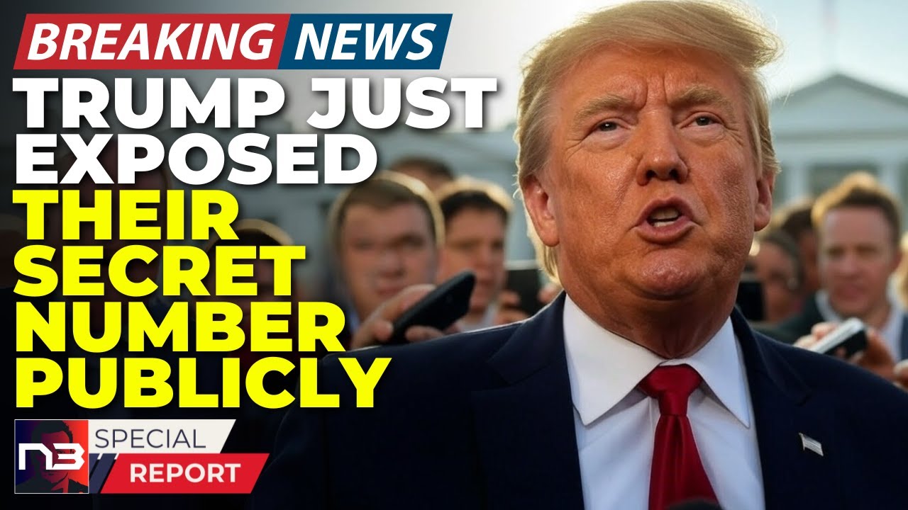⁣🚨BREAKING: Trump Just Turned To The Camera and Said One Number They Didn't Want You To Know