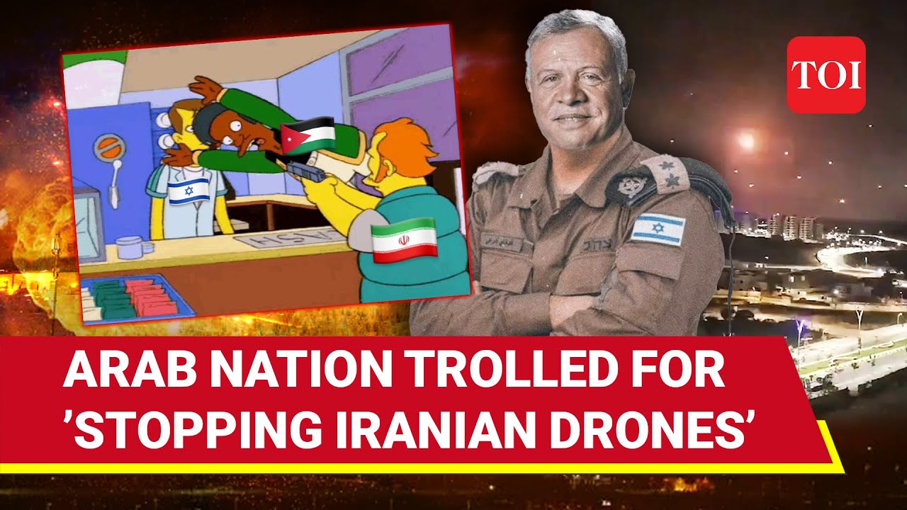 ‘Traitor’: Jordon King Trolled For Defending Israel From Iranian Drones; ‘Excuses’ Mocked