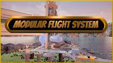 UE4 Modular Flight System on Unreal Marketplace