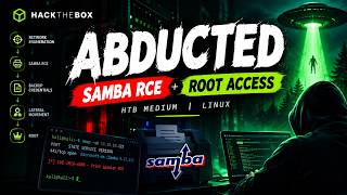 Abducted HTB Walkthrough | Samba RCE, SSH Pivoting & Root Privilege Escalation