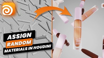 Houdini Tutorial | ASSIGN MATERIALS RANDOMLY FOR REALISTIC ANIMATIONS