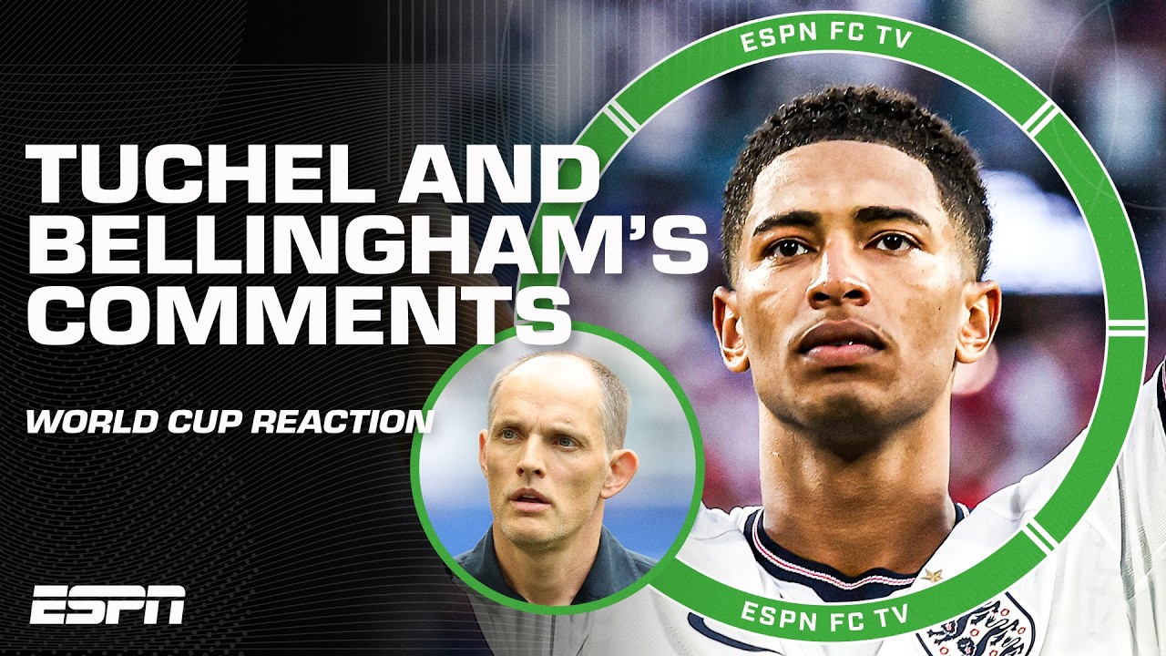 ‘A BAD LOOK’ 😳 REACTION to Bellingham DISAGREEING with Tuchel’s criticism of England 🍿 | ESPN FC