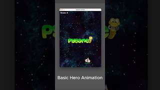 Hero Spaceship Animation in Pygame [Part 15]