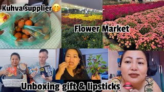 Download Lagu KUHVARAH🤭 FLOWER MARKET A MAWI DEN, HMARCHA PAWH DUHTHUSAM, LIPSTICKS THAR LEH TET GIFT UNBOXING  MP3
