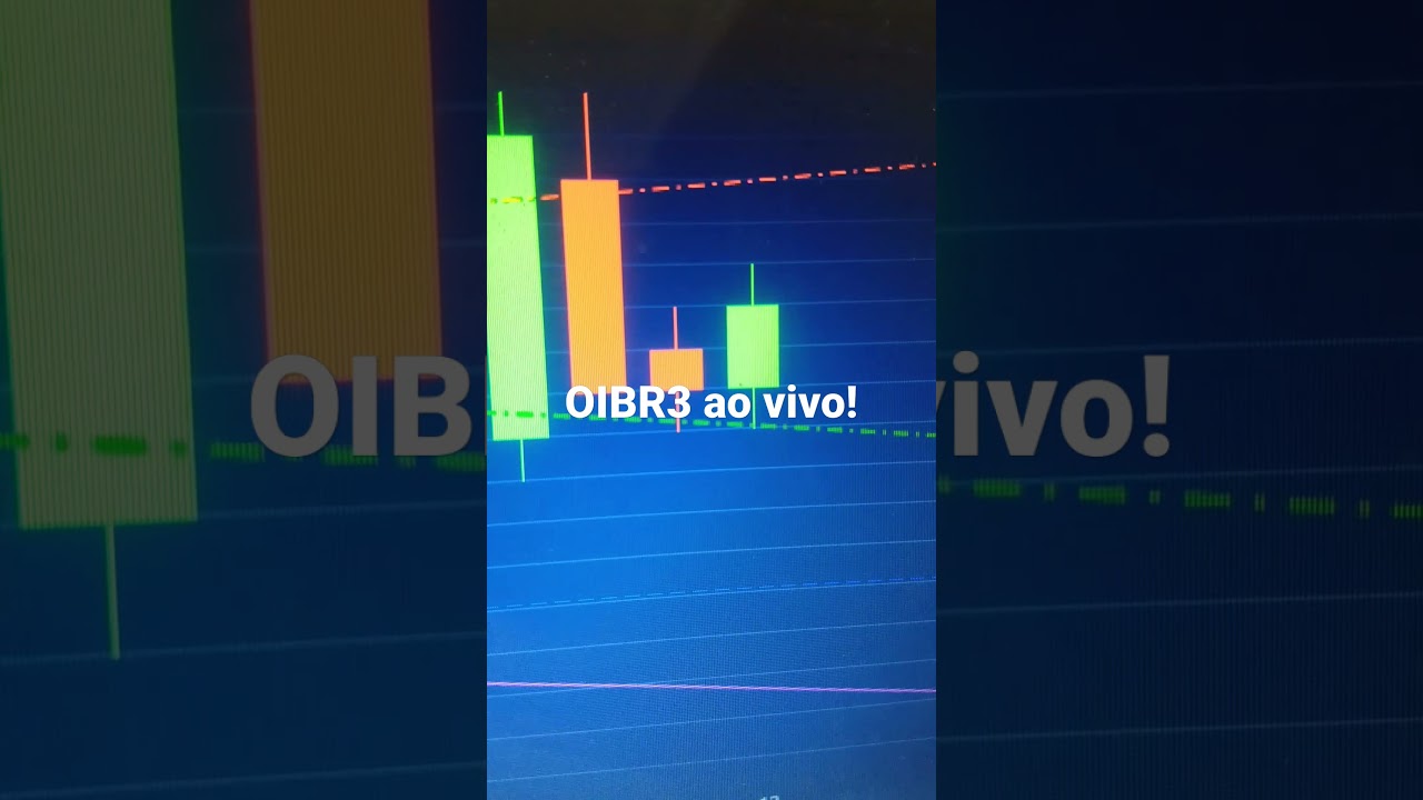 OIBR3 Ao vivo! Seguindo Análise. 