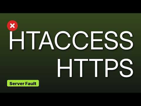 htaccess redirect http to https causes redirect loop (2 Solutions!!)