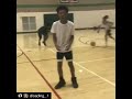 Basketball player dunks and then talks smack after, then gets his ankles broken 3 times after 😭