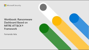 Workbook: Ransomware Dashboard Based on MITRE ATT&CK® Framework