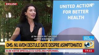 Șefa Oms România, Interviu Exclusiv Pentru Antena 3. De Ce Sunt Asimptomaticii O Mare Problemă