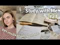 study with me #21 || motivation || учись со мной