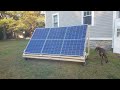 Simple DIY grid-tied solar panel system!